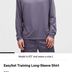 lululemon athletica EasySet  - Dusty Purple ( new without tag)